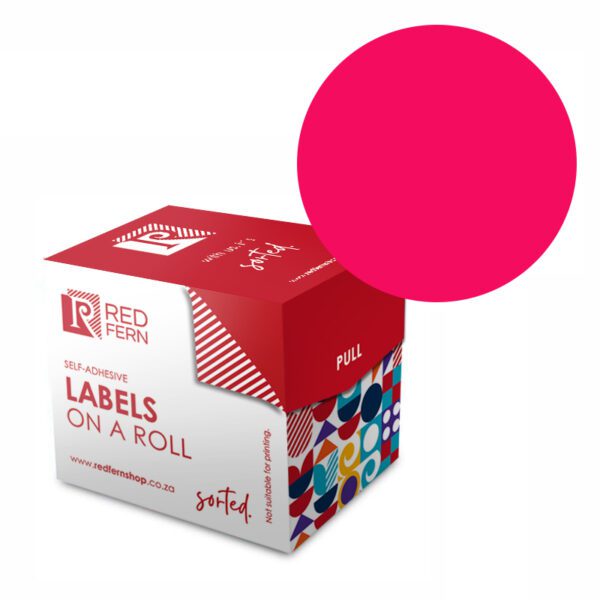 Redfern label colour box c32 redfern flu pink