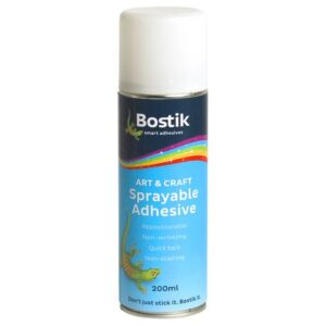 Bostik adhesive spray art & craft 200ml