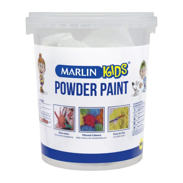 Marlin kids paint powder 500g bucket black