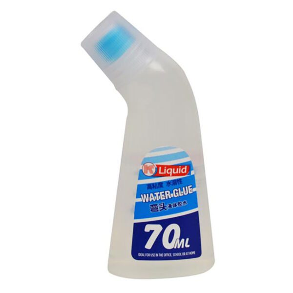 K Brand adhesive glue liquid clear water 70ml