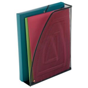 Alba magazine holder mesh black