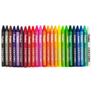 Foska crayons wax standard 24's