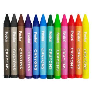 Foska crayons wax jumbo foska 12's