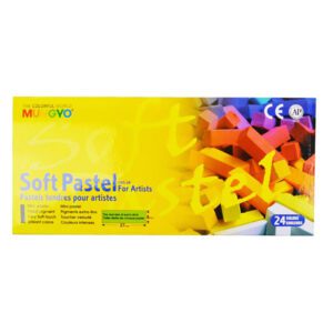 Mungyo pastels chalk mini soft 24 colour
