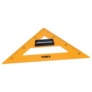 Foska chalkboard set square 45 deg