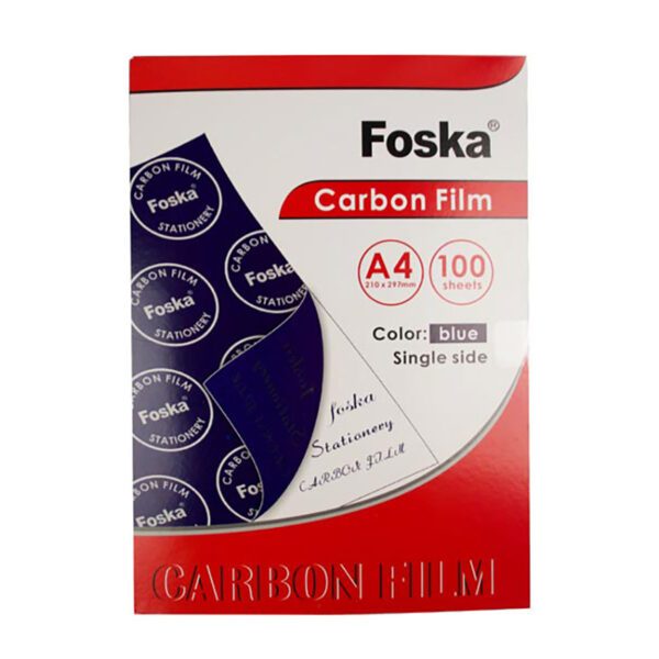 Foska carbon film a4 100sht blue (disc)