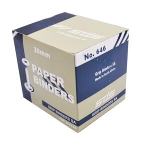 Sds paper-binder silver 38mm