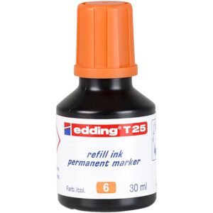 Edding marker refill perm ink et25 30ml orange