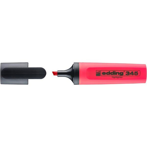 Edding highlighter e345 red