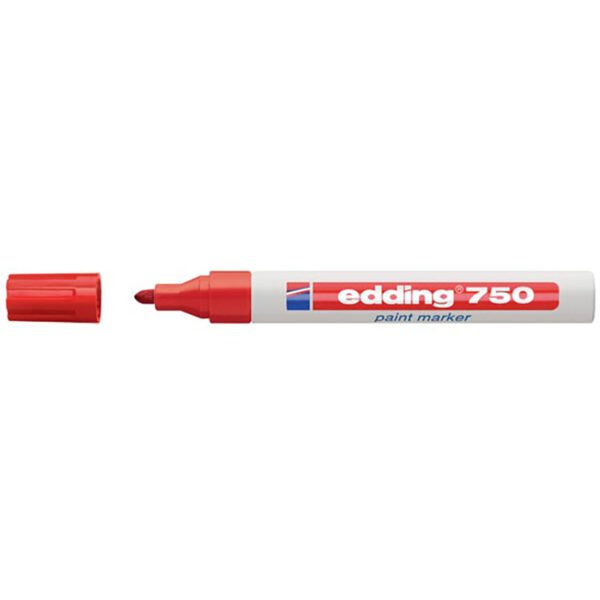 Edding marker paint m e750 red
