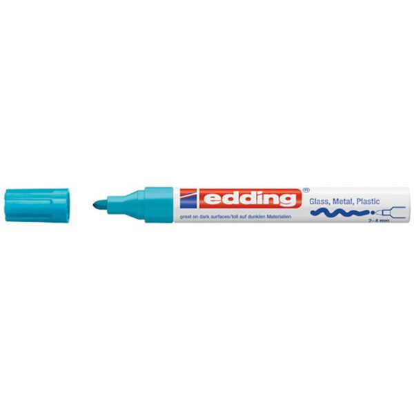 Edding marker paint m e750 lt blue