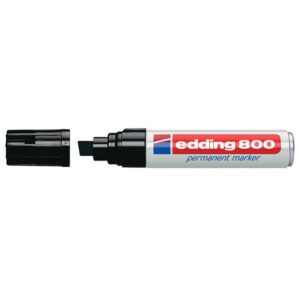 Edding marker perm industrial chisel b e800 black