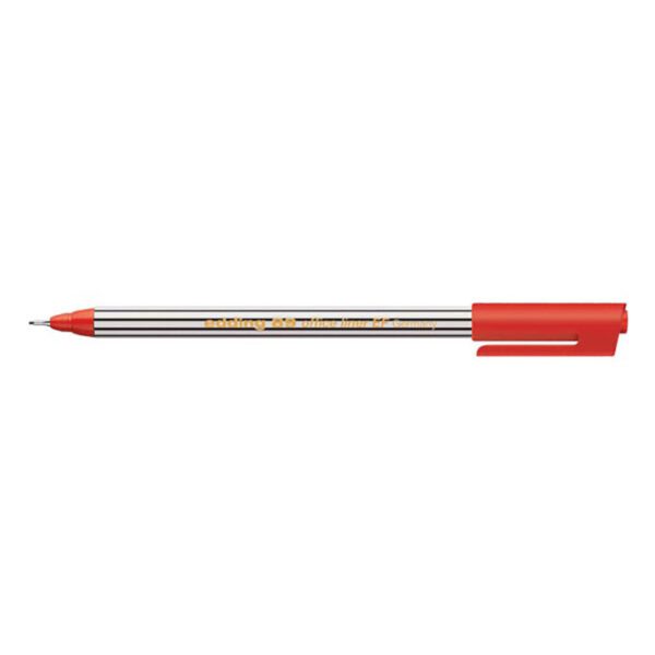 Edding pen fineliner office liner red