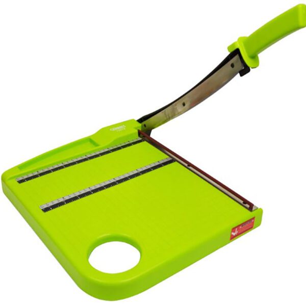 Genmes guillotine a4 plastic base lime