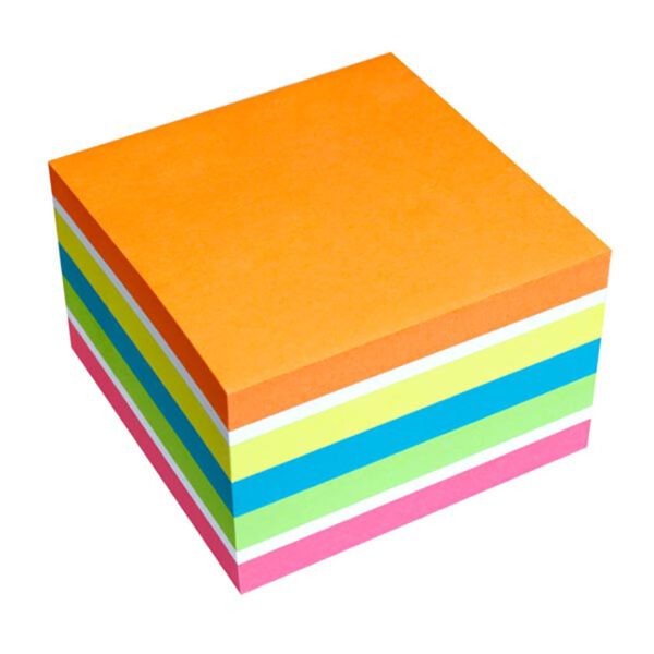 Info notes cube 75x75 info 450 sht asst mix 53