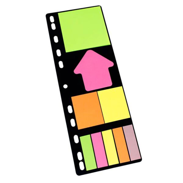 Info notes set info page folder set 9 piece