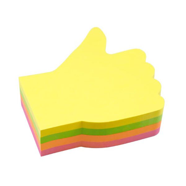 Info notes shape 70x70 info brilliant hand
