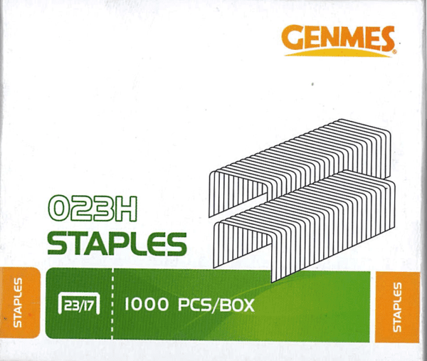 Genmes staples hd 23/17 140sht 1000's