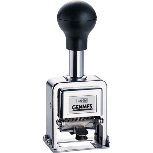 Genmes numbering machine 6 wheel