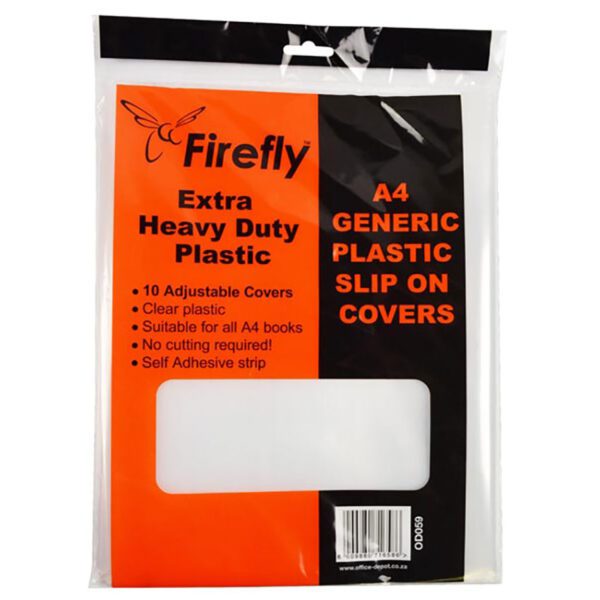 Firefly cover pre-cut pe a4 xh/d 100mic clear 10pk