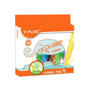 Yplus fibre pens jumbo elephant wlt 12