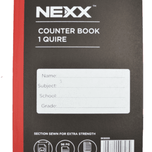 Nexx book counter a4 hc 1q f/m bulk