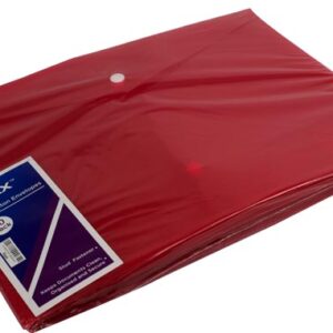 Nexx document envelope button a4 red