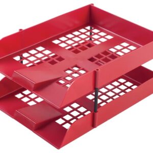 Nexx letter tray - set 2pk + risers red