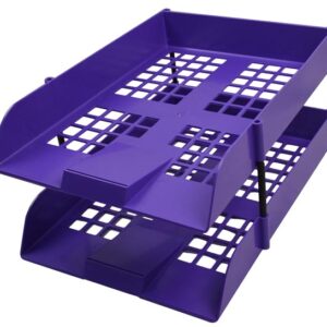 Nexx letter tray - set 2pk + risers purple