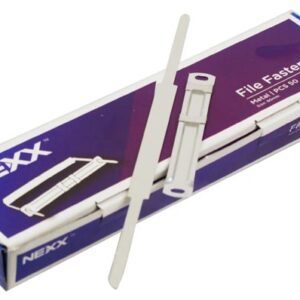 Nexx file fasteners metal 50pk