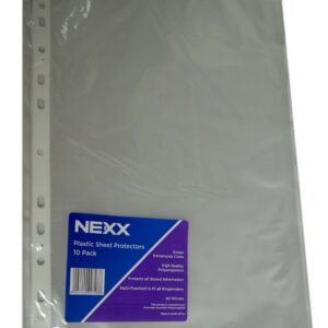 Nexx filing sleeves a4 pp 40mic 100pk