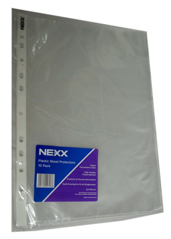 Nexx filing sleeves a4 pp 40mic 100pk