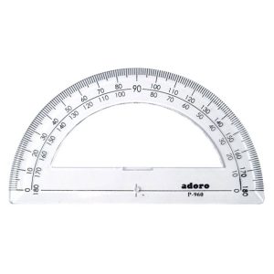 Nexx protractor 15cm 180 degree clear