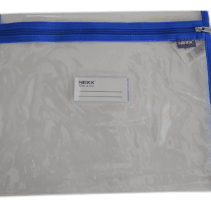 Nexx bag book bag pvc clear blue