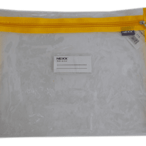 Nexx bag book bag pvc clear yellow
