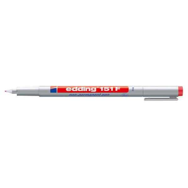 Edding marker ohp non-perm f e151 red