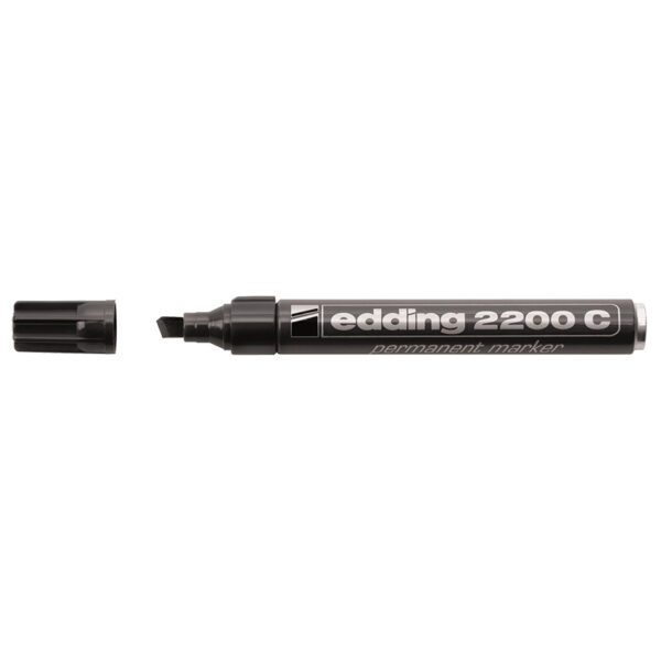 Edding marker perm chisel m e2200 black