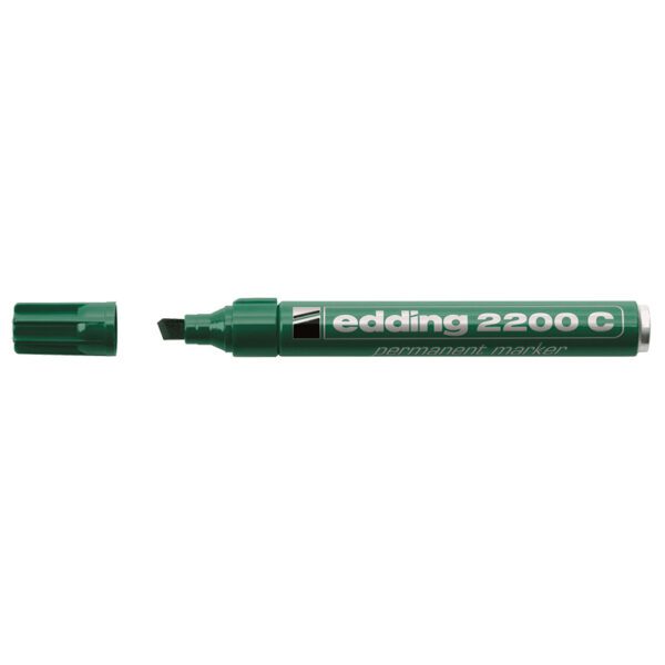 Edding marker perm chisel m e2200 green