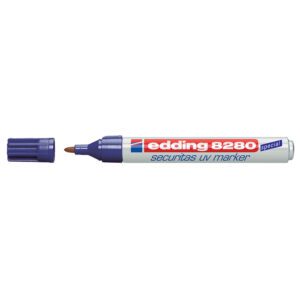 Edding marker specialised uv security