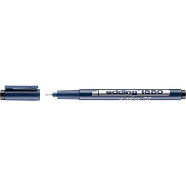 Edding pen drawing drawliner 0.3 black