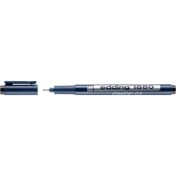 Edding pen drawing drawliner 0.4 black