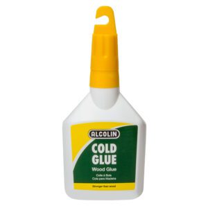 Alcolin adhesive wood glue cold glue 125ml