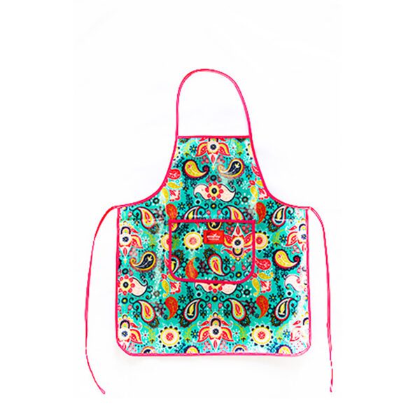 Anna Me art apron kiddies jade boho