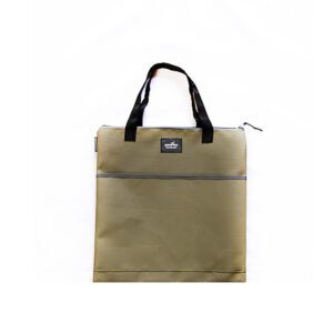 Anna Me bag library book print design ripstop khaki