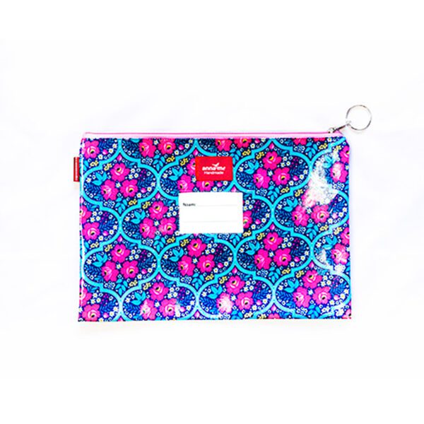 Anna Me bag school sleeve print design flower tile