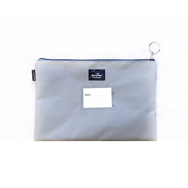Anna Me bag school sleeve print design ripstop grey
