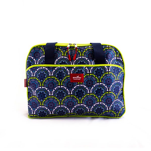 Anna Me bag laptop 15.6 inch print design turkish blue