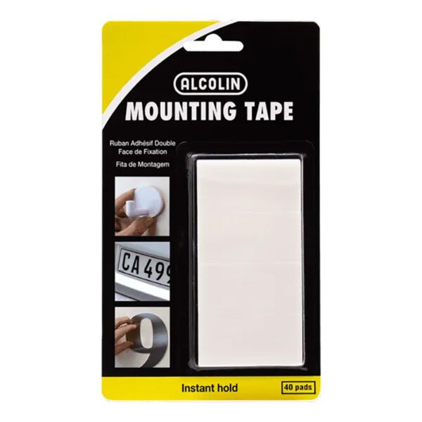 Alcolin tape mounting pads crd 40