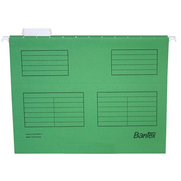 Bantex file suspension a4 dark green