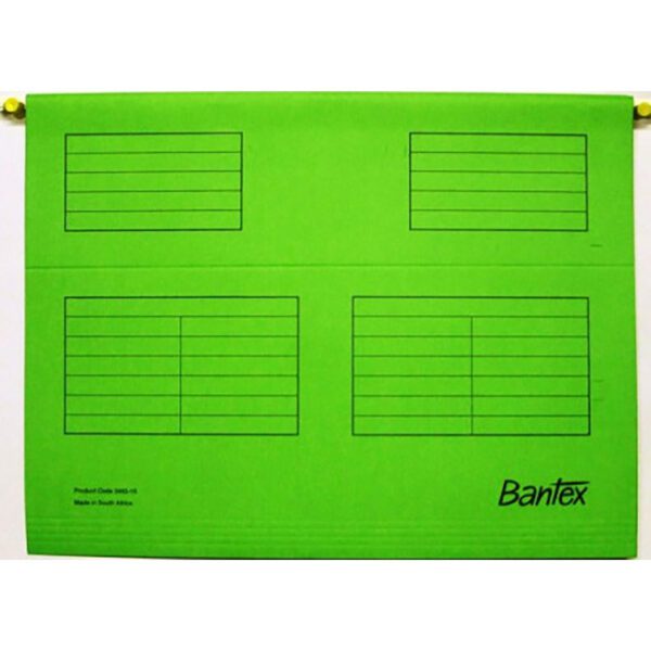 Bantex file suspension a4 grass green